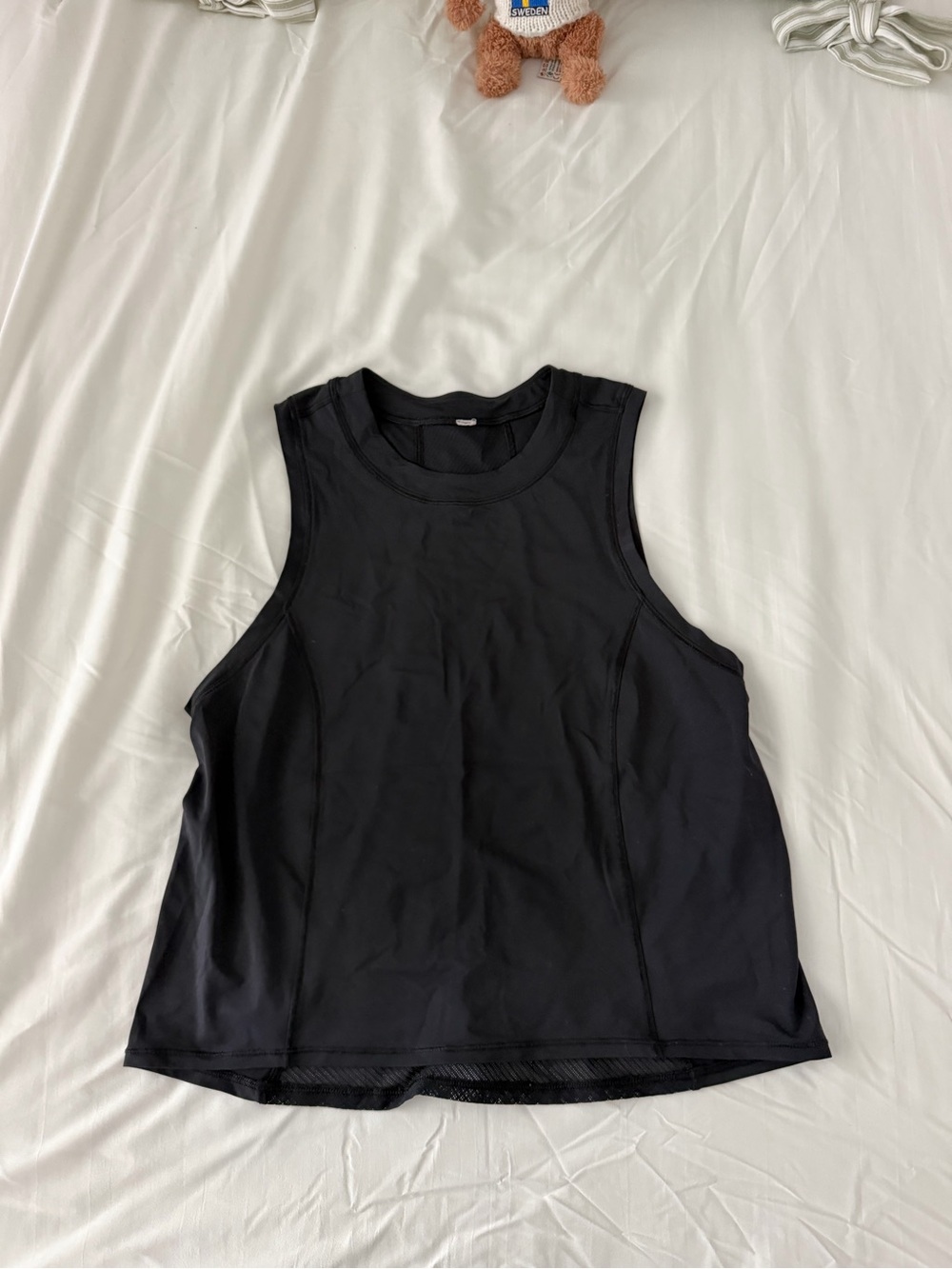 lululemon athletica Black Athletic Tank Top